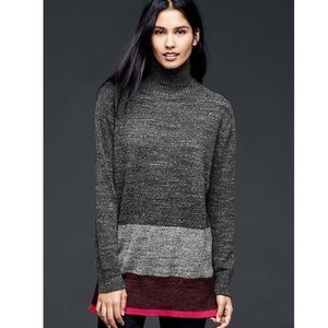 NWOT, Gap Snap Turtleneck Sweater